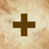 🤩 Эмодзи «Буквы в стиле - Состаренная бумага» для Telegram