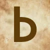 🤩 Эмодзи «Буквы в стиле - Состаренная бумага» для Telegram