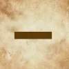 🤩 Эмодзи «Буквы в стиле - Состаренная бумага» для Telegram