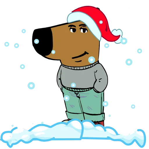 🎅 Эмодзи «Chill Guy» для Telegram