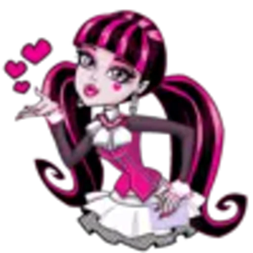 🤩 Эмодзи «⠀⠀ ⠀ ⠀ Draculaura» для Telegram