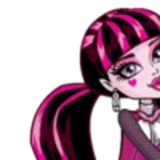 🤩 Эмодзи «⠀⠀ ⠀ ⠀ Draculaura» для Telegram
