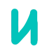 🤩 Эмодзи «Бирюзовые буквы, русские и английские» для Telegram