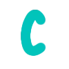 🤩 Эмодзи «Бирюзовые буквы, русские и английские» для Telegram
