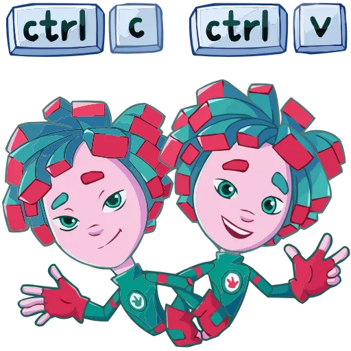 🤩 Эмодзи «Фиксики» для Telegram