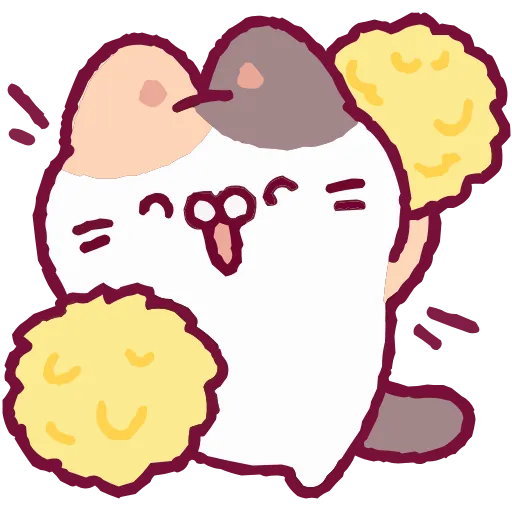 🤩 Эмодзи «Мичу» для Telegram