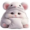 😔 Эмодзи «Мышонок» для Telegram