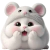 😱 Эмодзи «Мышонок» для Telegram