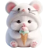 🍧 Эмодзи «Мышонок» для Telegram