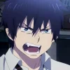 🤬 Эмодзи «Blue Exorcist» для Telegram