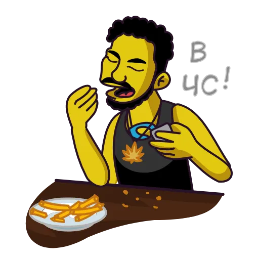 😋 Эмодзи «Скриптонит» для Telegram