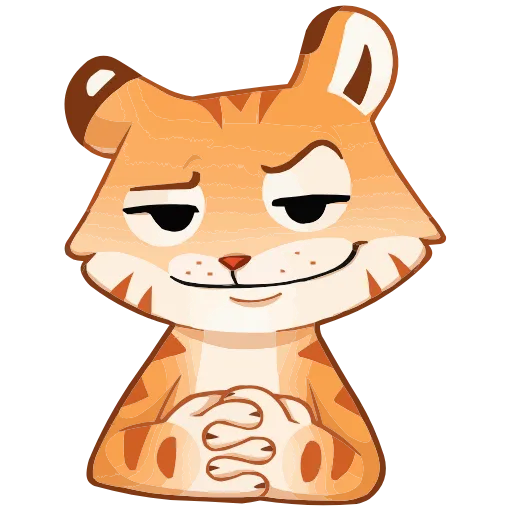 🤩 Эмодзи «Тигриску» для Telegram