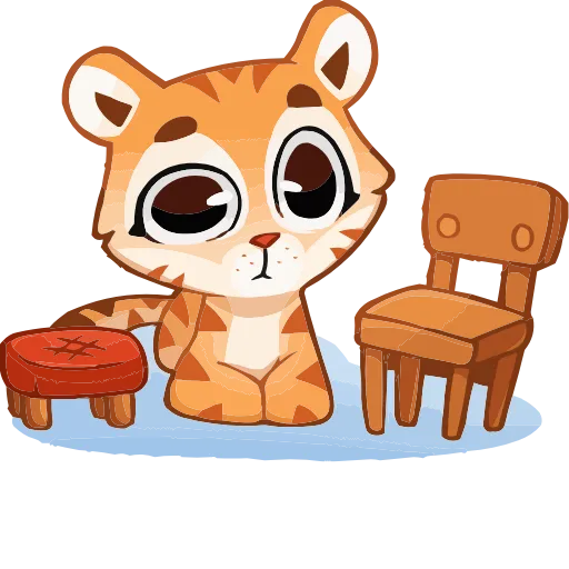 🤩 Эмодзи «Тигриску» для Telegram