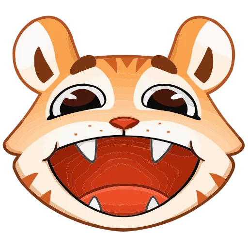 🤩 Эмодзи «Тигриску» для Telegram