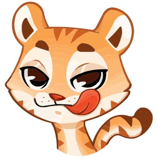 🤩 Эмодзи «Тигриску» для Telegram