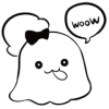 🤩 Эмодзи «Призраки» для Telegram
