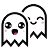 🤩 Эмодзи «Призраки» для Telegram