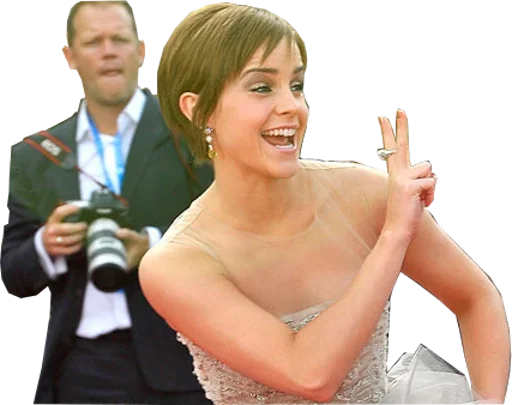 ✌ Стикер «Emma Watson» для Telegram