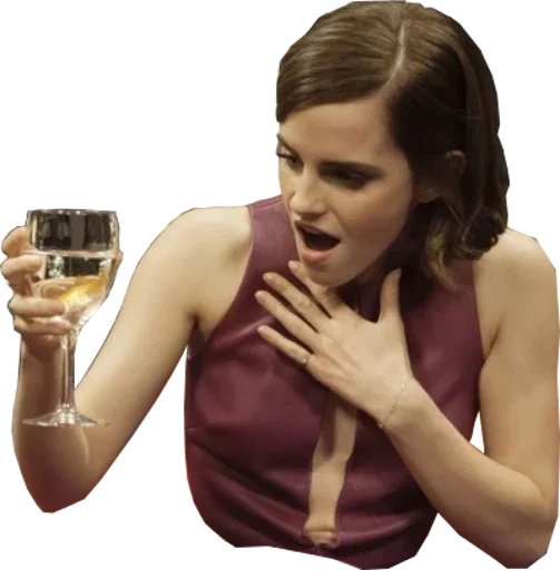 😦 Стикер «Emma Watson» для Telegram