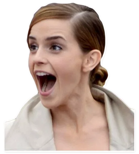😃 Стикер «Emma Watson» для Telegram