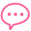 💭 Эмодзи «Сиреневые буквы и иконки» для Telegram