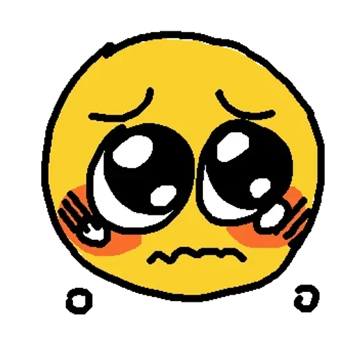 🥺 Стикер «Emoji Cute» для Telegram