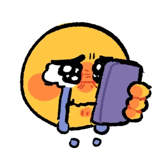 😭 Стикер «Emoji Cute» для Telegram