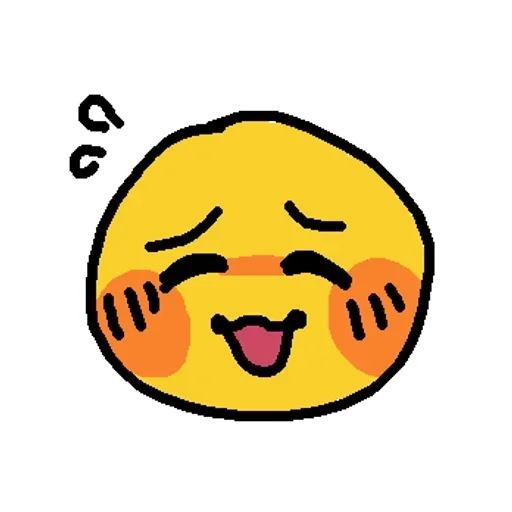 😩 Стикер «Emoji Cute» для Telegram