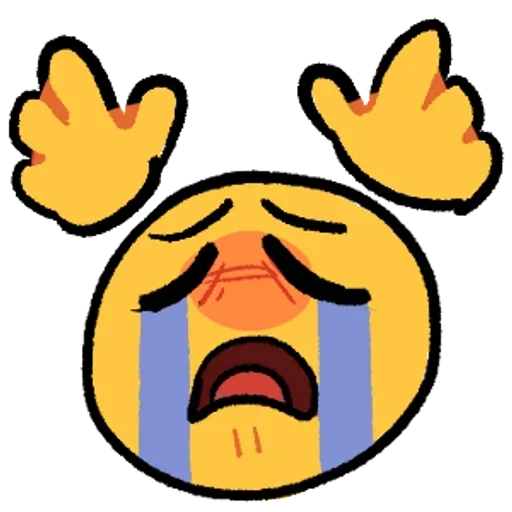 😭 Стикер «Emoji Cute» для Telegram