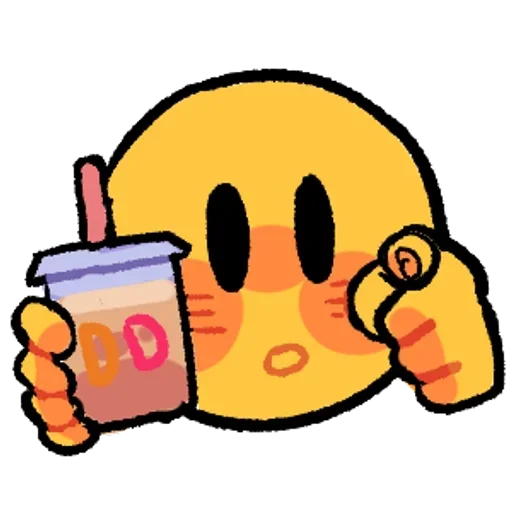 👉 Стикер «Emoji Cute» для Telegram