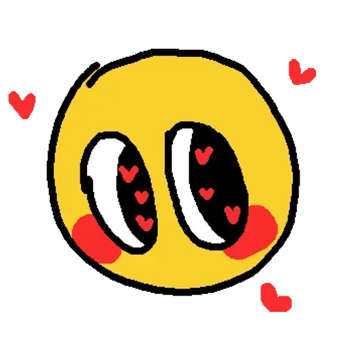 😍 Стикер «Emoji Cute» для Telegram
