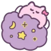 😴 Эмодзи «эмоджи с котейками» для Telegram