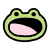 🐸 Эмодзи «эмоджи с милым лягушонком» для Telegram