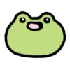🐸 Эмодзи «эмоджи с милым лягушонком» для Telegram