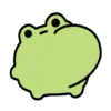 🐸 Эмодзи «эмоджи с милым лягушонком» для Telegram