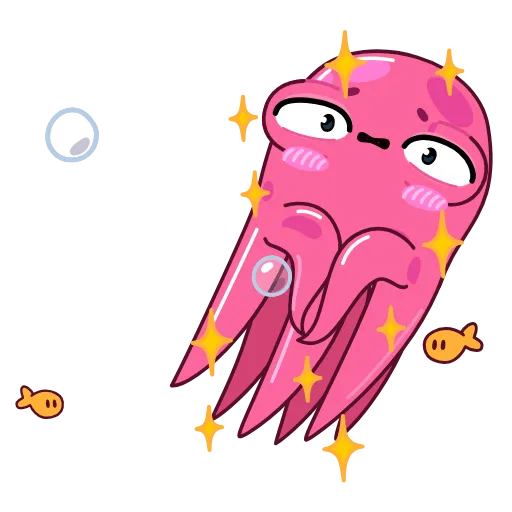 🕺 Эмодзи «эмоджи с Осьминогом» для Telegram
