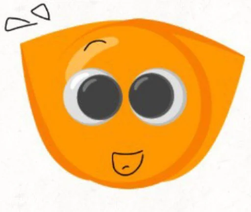 😃 Стикер «кот оранжевый» для Telegram