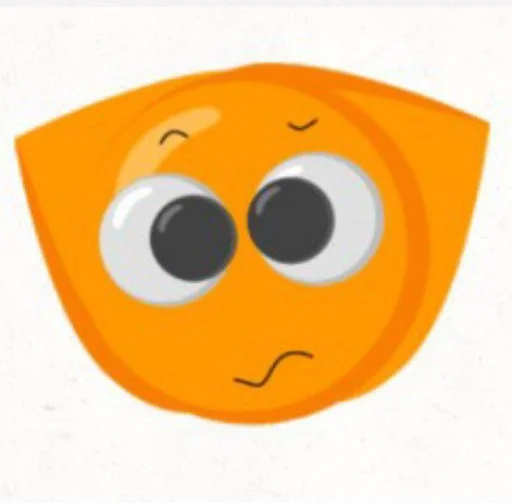 🤨 Стикер «кот оранжевый» для Telegram