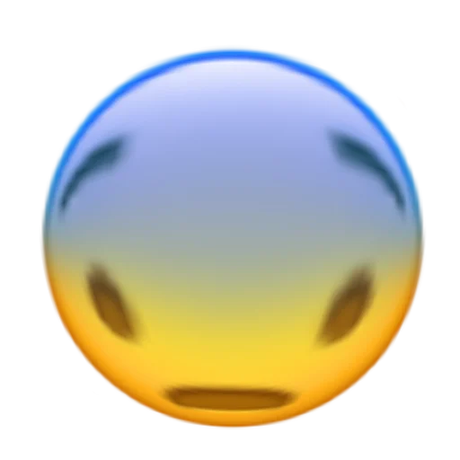 😨 Стикер «ужас» для Telegram