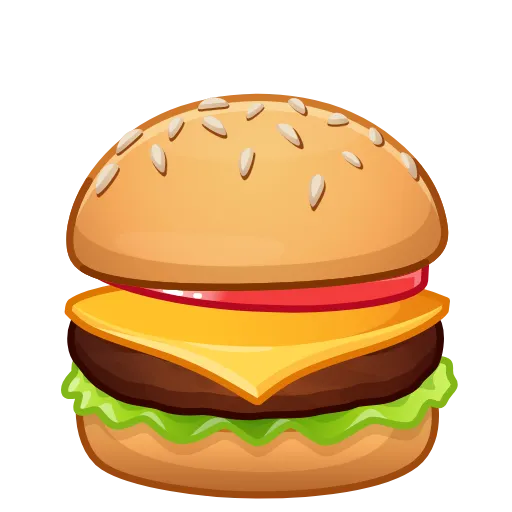 🍔 Эмодзи «Food» для Telegram