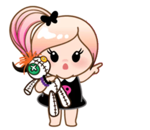 👈 Стикер «eMo GirLz» для Telegram