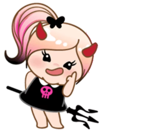 🙂 Стикер «eMo GirLz» для Telegram
