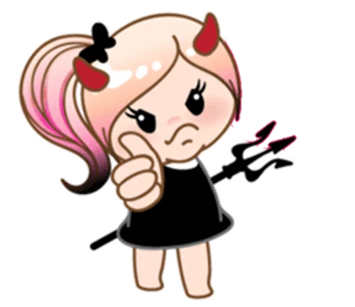 👍 Стикер «eMo GirLz» для Telegram
