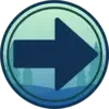 ⬆️ Эмодзи «Буквы в кружках» для Telegram