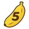 5️⃣ Эмодзи «Банановые emoji» для Telegram