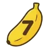 7️⃣ Эмодзи «Банановые emoji» для Telegram