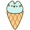 🤩 Эмодзи «🤩 pusheen - кот пушин в виде еды» для Telegram