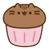 🤩 Эмодзи «🤩 pusheen - кот пушин в виде еды» для Telegram