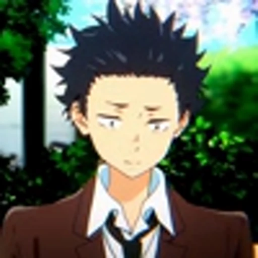 ☹️ Эмодзи «A Silent Voice movieФорма голоса Фильм» для Telegram