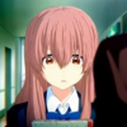 ☹️ Эмодзи «A Silent Voice movieФорма голоса Фильм» для Telegram